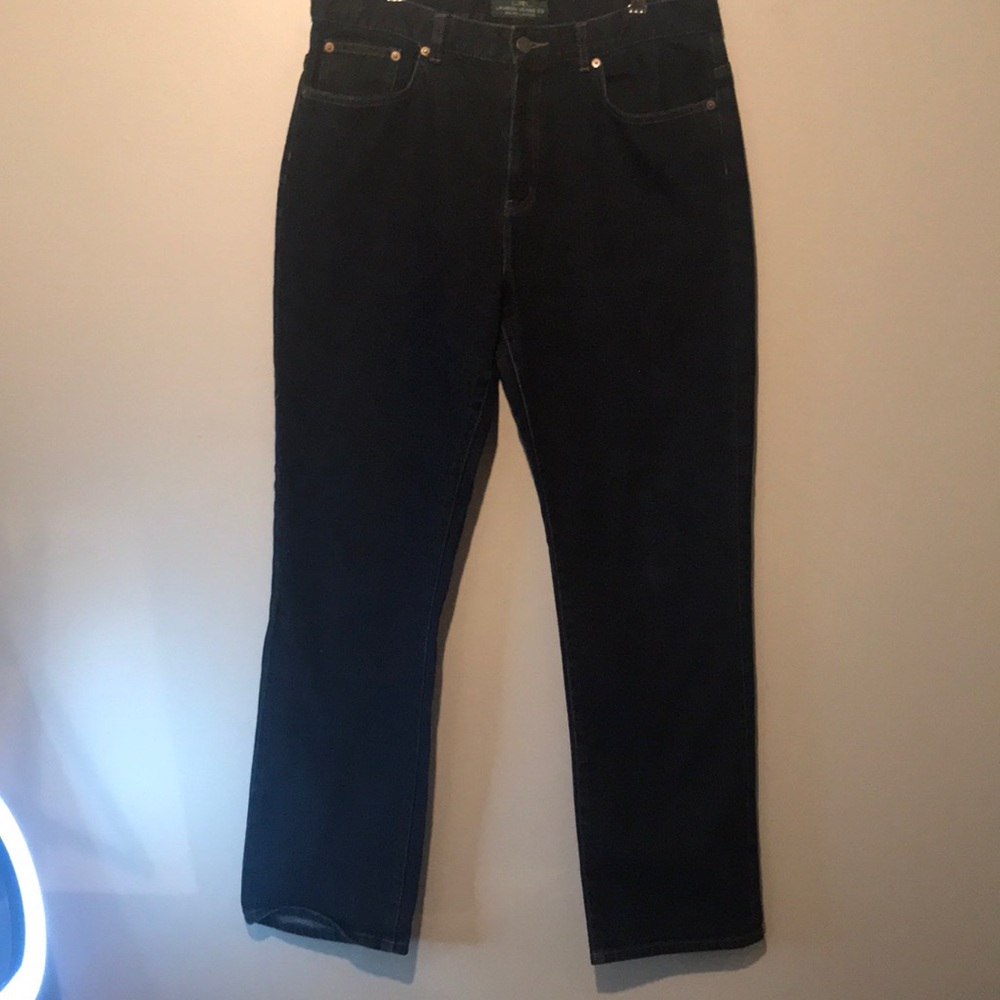 Women’s LRL Lauren Straight Leg DarkWash High Rise Jeans